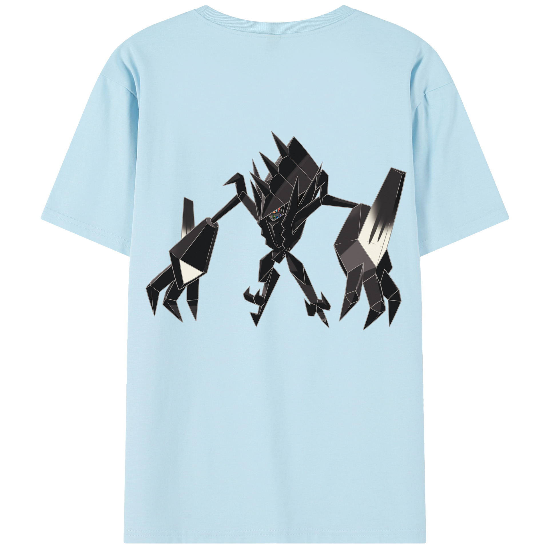 （画像用） ポケットモンスター Pokémon 綿100％半袖Tシャツ（背面プリント）